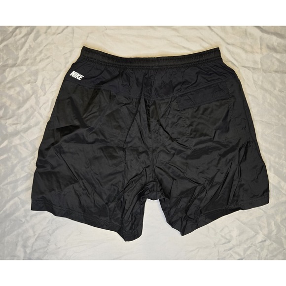 Vtg Nike Black Tag Nylon Athletic Shorts Lined Embroidered Pocket Swim XXL 33x7 - Picture 10 of 11